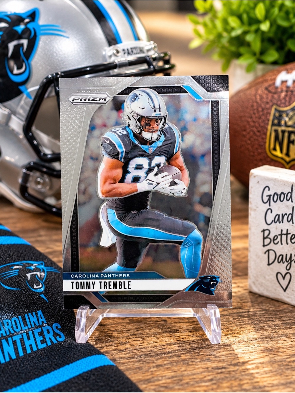 2024 Panini Prizm Tommy Tremble #40 Carolina Panthers Football Card